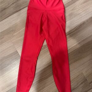 ALO Yoga Red Active Leggings